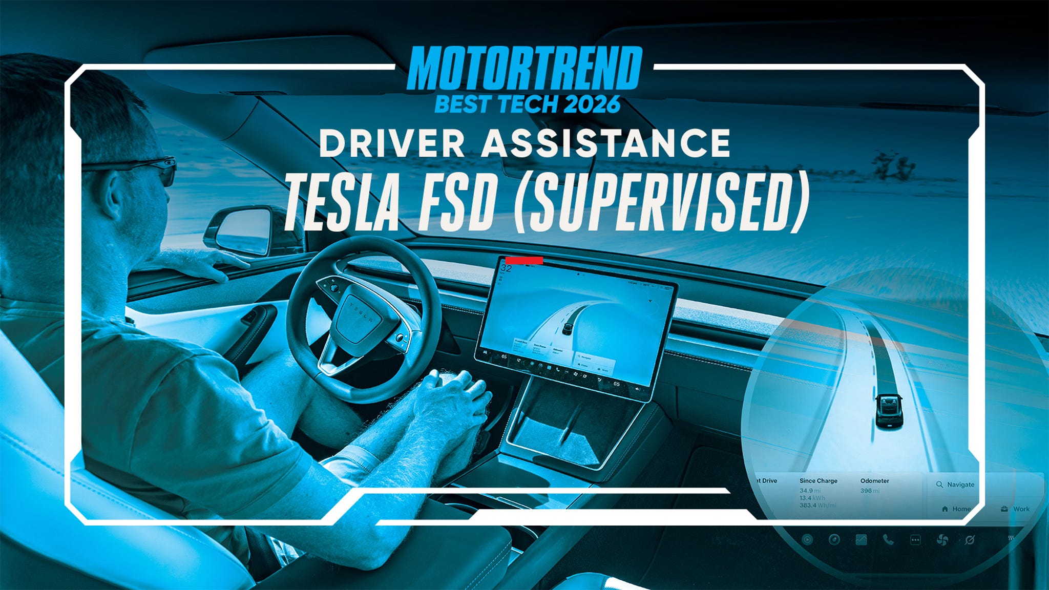 Best Tech 2026: Tesla FSD Is the Most Advanced Driver Assistance System