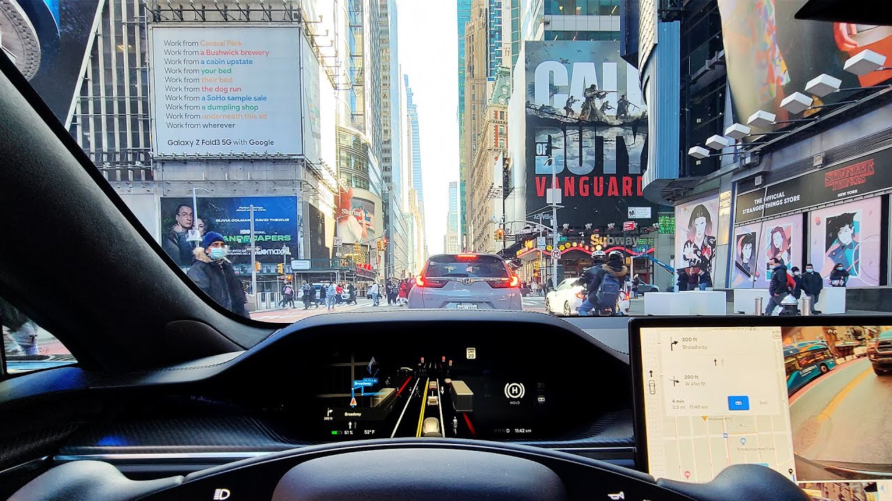 Tesla Full Self-Driving Beta VS New York City