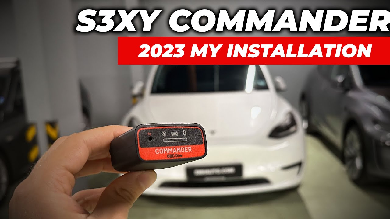 Commander Installation For Tesla Model Y [built after June 2023]