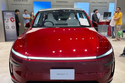 New Tesla Model Y Juniper front live image