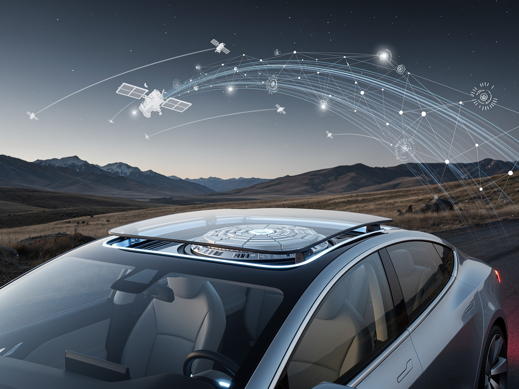 Tesla Patents Starlink Antenna Integration in Vehicle Roofs for ...