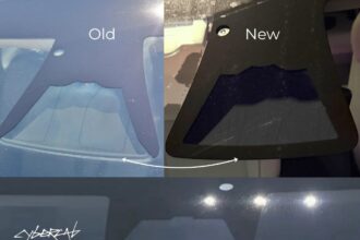 forward camera housing sealed