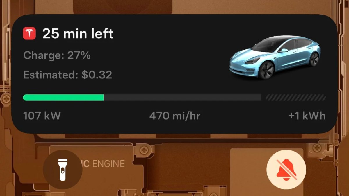 Tesla Adds Real-Time Charging Alerts With iOS Live Activities ...