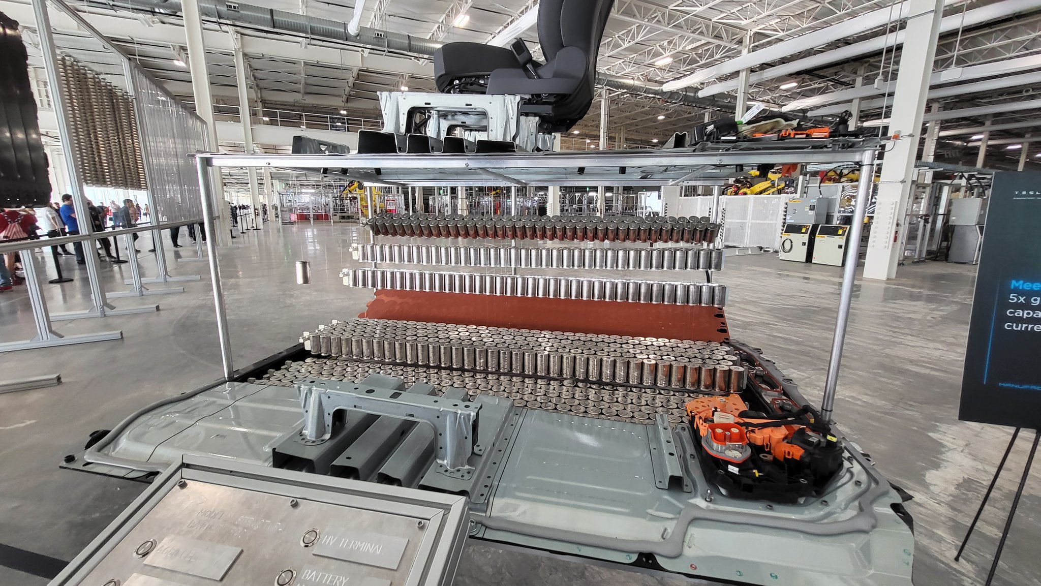 Tesla's production 4680 battery cells debut at Giga Texas Cyber Rodeo